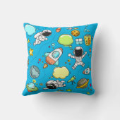 宇宙テーマ クッション (裏面)