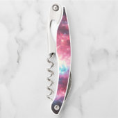 宇宙デザインステンレス鋼コルクねじ ソムリエナイフ (正面)