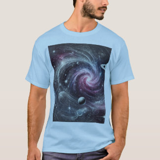宇宙デザイン宇宙と占星術ファン Tシャツ