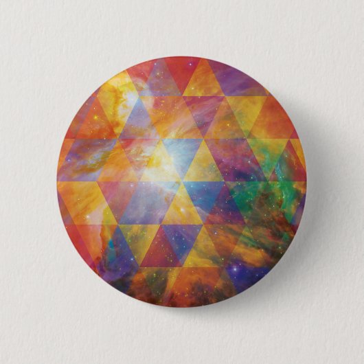 宇宙デザイン 缶バッジ (正面)