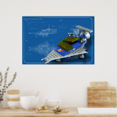 宇宙トランスポートLL 918 ポスター (キッチン)