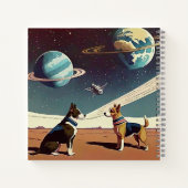 宇宙ドッグズノート ノートブック (裏面)