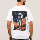 宇宙ドリフト： Spacewalk Tシャツ (裏面)