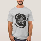 宇宙ドリーマーズスペースを探索 Tシャツ (正面)
