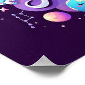 宇宙ドリームアメリアウォールアート ポスター (角)