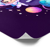 宇宙ドリームズイザベラウォールアート ポスター (角)