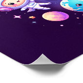 宇宙ドリームズエマウォールアート ポスター (角)