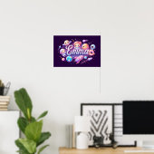 宇宙ドリームズエマウォールアート ポスター (ホームオフィス)