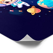 宇宙ドリームズオリバーウォールアート ポスター (角)
