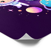 宇宙ドリームズオリヴィアウォールアート ポスター (角)