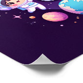 宇宙ドリームズソフィアウォールアート ポスター (角)