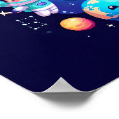 宇宙ドリームズリアムウォールアート ポスター (角)