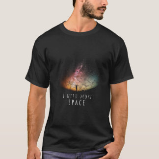 宇宙ナイトスカイ天文学おもしろい科学ギャル Tシャツ