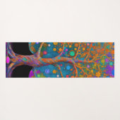 宇宙ニューエイジツリー・オブ・ライフ ヨガマット (裏面(横))