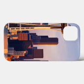 宇宙ニードルはシアトルの夕暮れ時の塔 Case-Mate iPhoneケース (裏面 (横))