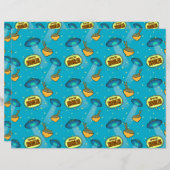 宇宙ヌードルナイトスカイスクラップブック紙 (正面/裏面)