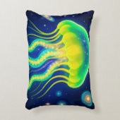 宇宙ネオンクラゲ アクセントクッション (正面(垂直))