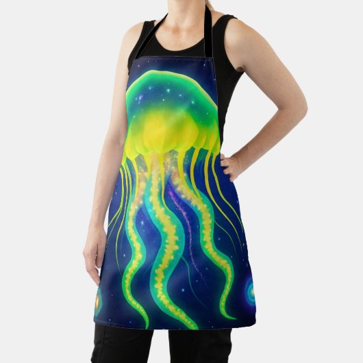 宇宙ネオンクラゲ エプロン (インサイチュ)