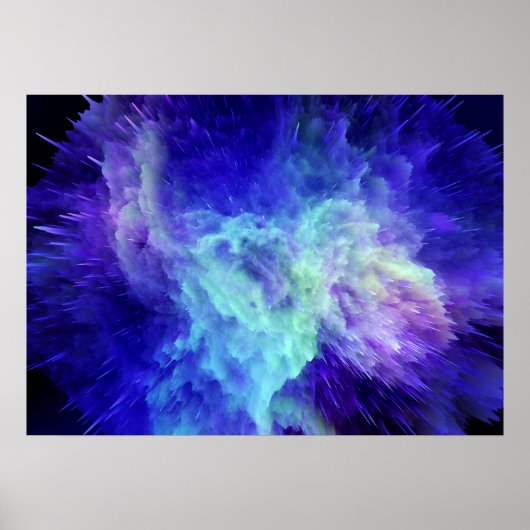 宇宙ネオン爆発#1 ポスター (正面)