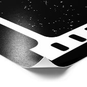 宇宙ネガティブフォトプリント フォトプリント            (角)