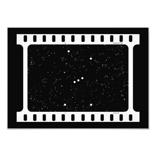 宇宙ネガティブフォトプリント フォトプリント            (正面)