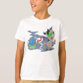 宇宙ネコ Tシャツ (正面)
