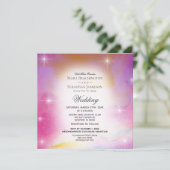 ～宇宙ネビュラ天の結婚式　ＲＳＶＰサイト 招待状 (スタンド正面)