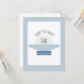 宇宙ハッピーバースデーパパファーザーグランドパカード カード (正面/裏面インサイチュ)