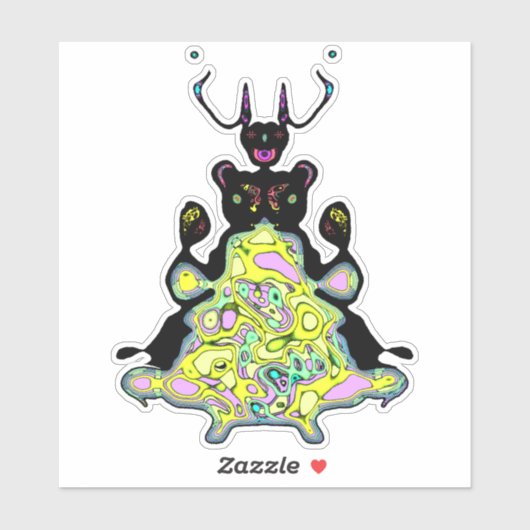 宇宙ハムスターの秘密の解剖学 v1 シール (シート)