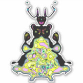 宇宙ハムスターの秘密の解剖学 v1 シール (正面)