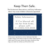 宇宙ハロウィーンバッグカスタム – 安全性情報と写真 トートバッグ