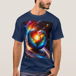 宇宙ハート Tシャツ