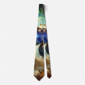 宇宙バタフライファンタジー作品 ネクタイ (正面)