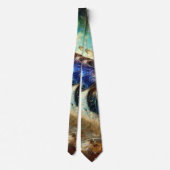 宇宙バタフライファンタジー作品 ネクタイ (裏面)