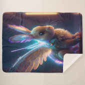 宇宙バニー シェルパブランケット (正面(横))