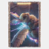 宇宙バニー スローブランケット (正面縦)