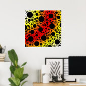 宇宙バブルスポット – 熱WYR ポスター (ホームオフィス)