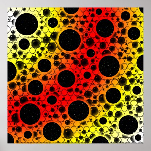 宇宙バブルスポット – 熱WYR ポスター (正面)