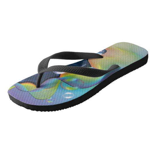 宇宙バブル ビーチサンダル (アングル)