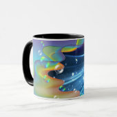 宇宙バブル マグカップ (正面左)