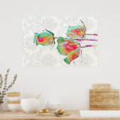 宇宙バラポスター ポスター (キッチン)