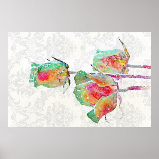 宇宙バラポスター ポスター (正面)