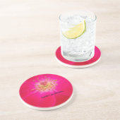 宇宙バラ：自然の偽りのデザイン コースター (側面)