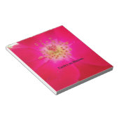 宇宙バラ:自然の偽りのデザイン ノートパッド (アングル)