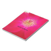 宇宙バラ:自然の偽りのデザイン ノートパッド (回転)