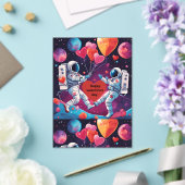 宇宙バレンタインデーへの招待この世界の愛 アクリル招待状 (インサイチュ (ウェディング))