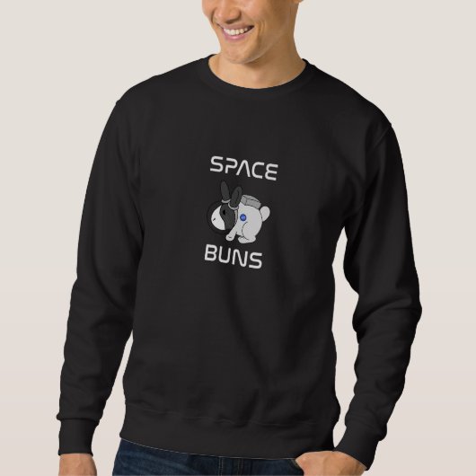 宇宙バンズバニーイン宇宙 スウェットシャツ (正面)