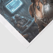 宇宙バーの銀河系牛の男の子 薄葉紙 (詳細)