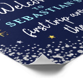 宇宙バースデーパーティーのまわりにファーストトリップザサン ポスター (角)