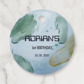 宇宙バースデーパーティーアースグローブ フェイバータグ (正面)